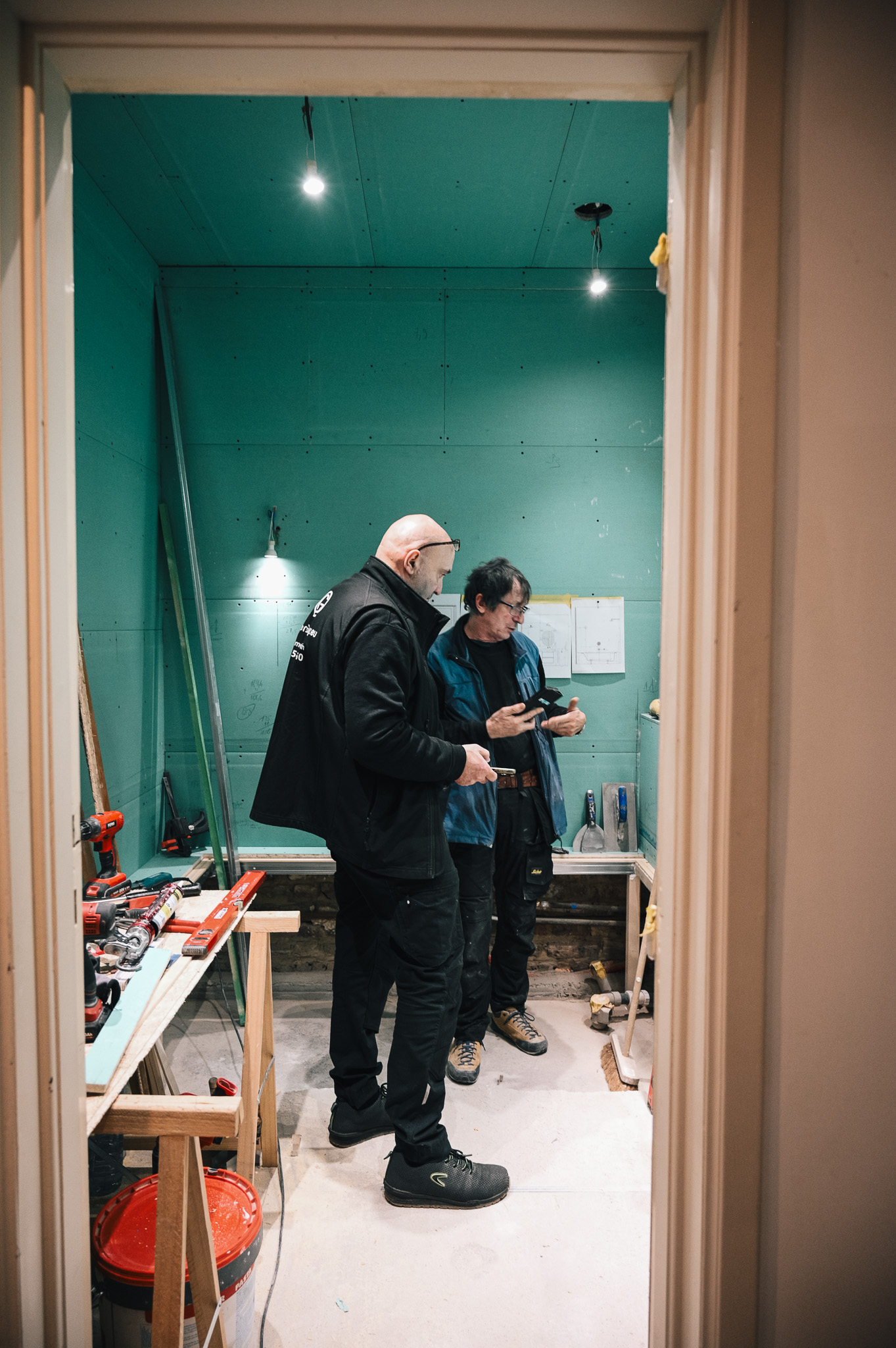 Réalisation d'une salle de bain