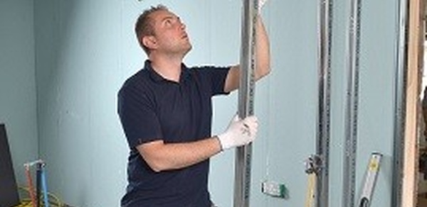 Créer une pièce grace à une cloison en gyproc